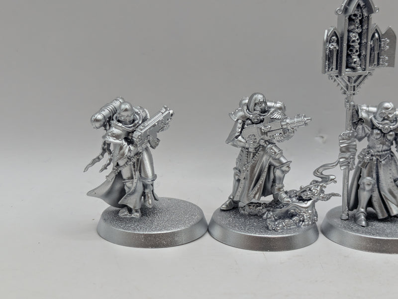 Warhammer 40k: Adepta Sororitas Battle Sisters Squad and Palatine (AZ143)