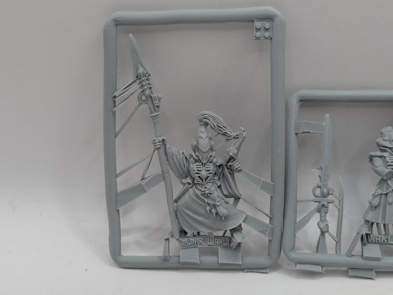 Warhammer 40k: Aeldari Eldar Finecast Warlocks and Farseer (BF047)