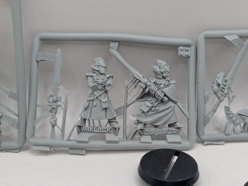 Warhammer 40k: Aeldari Eldar Finecast Warlocks and Farseer (BF047)