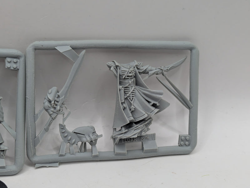 Warhammer 40k: Aeldari Eldar Finecast Warlocks and Farseer (BF047)