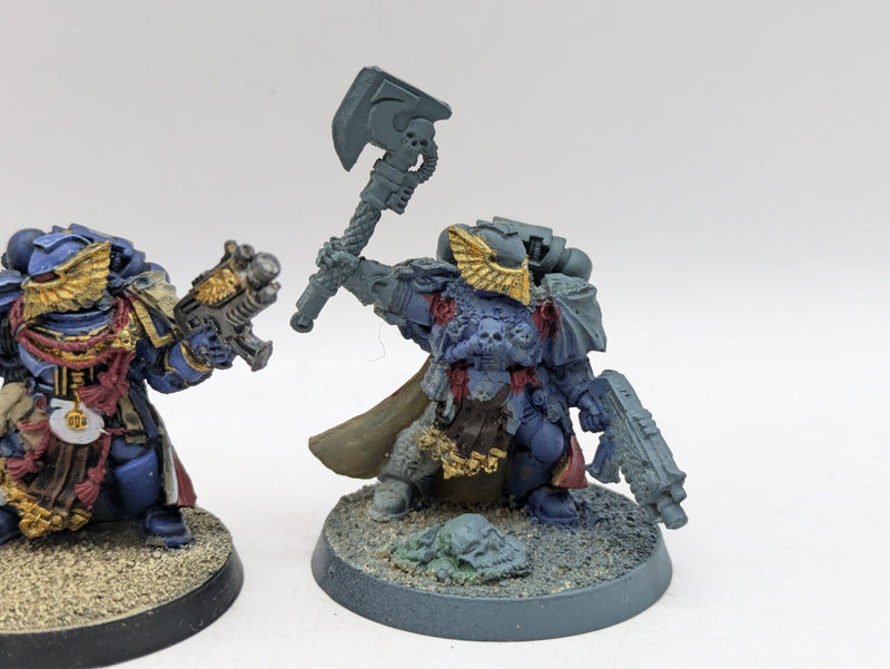 Warhammer 40k: Space Marine Ultramarines Old Marneus Calgar Honour Guard (AI245)