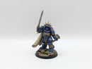 Warhammer 40k: Space Marine Dark Imperium Gravis Captain - Well Painted (AJ101)