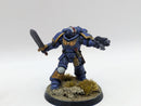 Warhammer 40k: Space Marine Dark Imperium Lieutenant - Well painted (AD073)