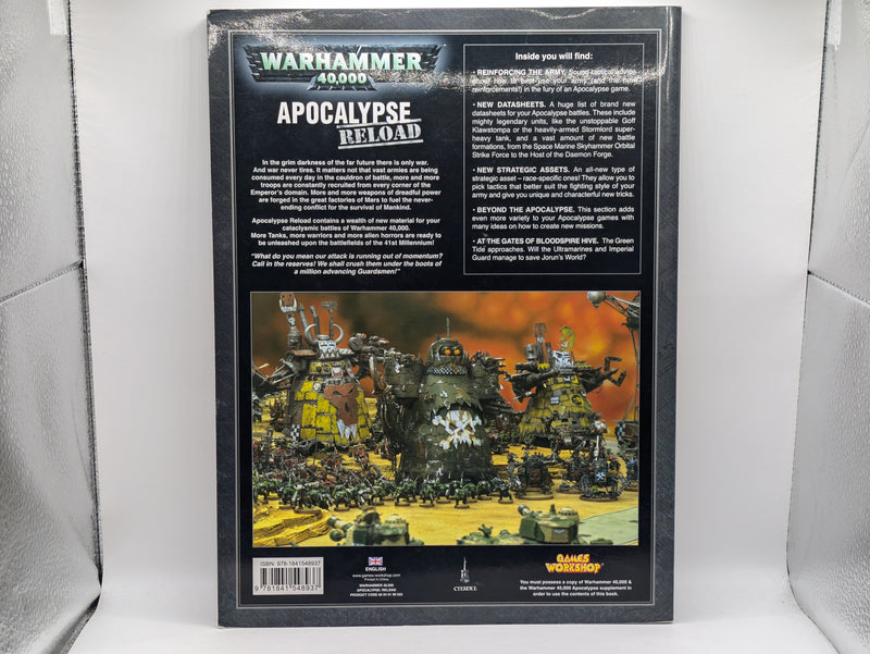 Warhammer 40k: Apocalypse Reload Hardback (BK0021)