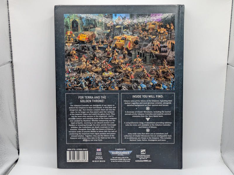 Warhammer 40k: Adeptus Custodes Codex 10th Edition (BK0013)