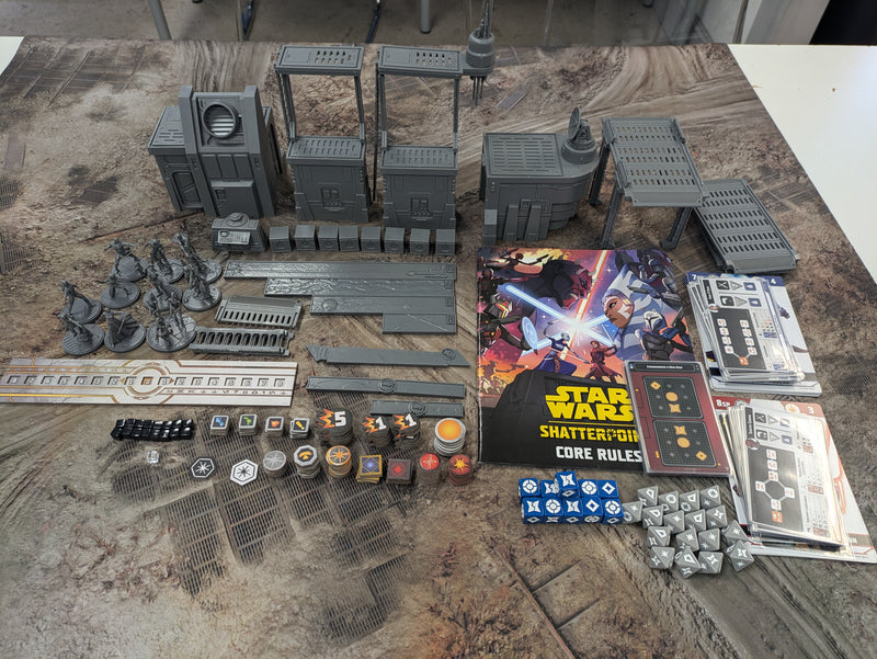 Star Wars Shatterpoint Core set - Missing some models (BE027)