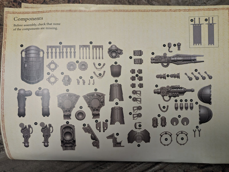 Warhammer Horus Heresy: Questoris Knights Cerastus Knight-Atrapos (BE025)