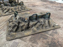 Warhammer 40k: Custom Ruined City Terrain - Well Painted and Made (BE024)