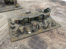 Warhammer 40k: Custom Ruined City Terrain - Well Painted and Made (BE024)