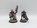 Warhammer 40k: Necron Indomitus Overlord and Royal Warden (AT117)