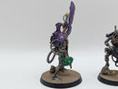 Warhammer 40k: Necron Indomitus Overlord and Royal Warden (AT117)