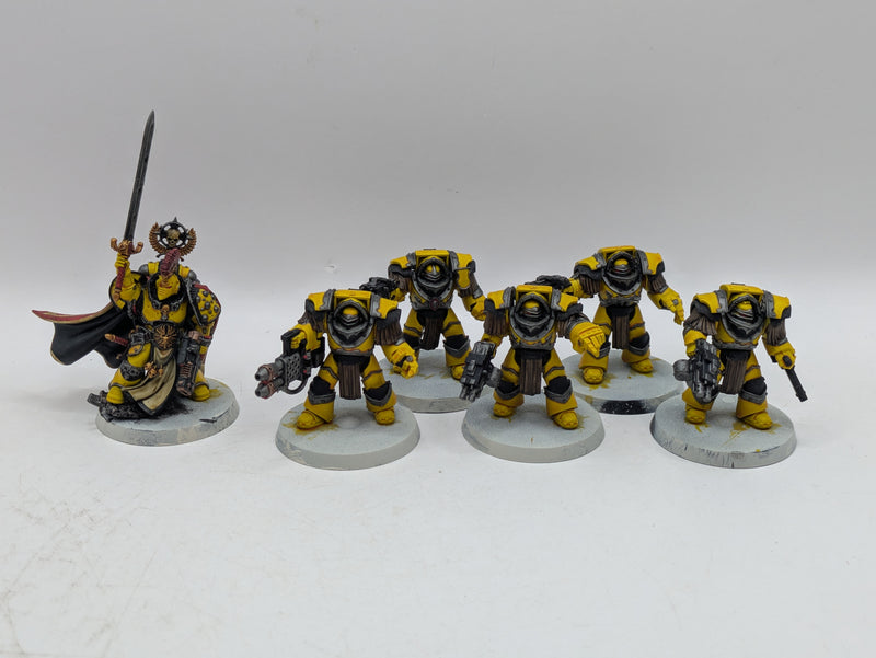 Warhammer Horus Heresy: Space Marines Cataphractii Terminators and Praetor (AT111)