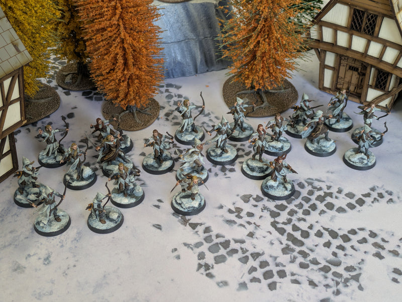 Warhammer Lord of the Rings: Rangers of Mirkwood with Legolas and Tauriel - Well Painted (AI051)