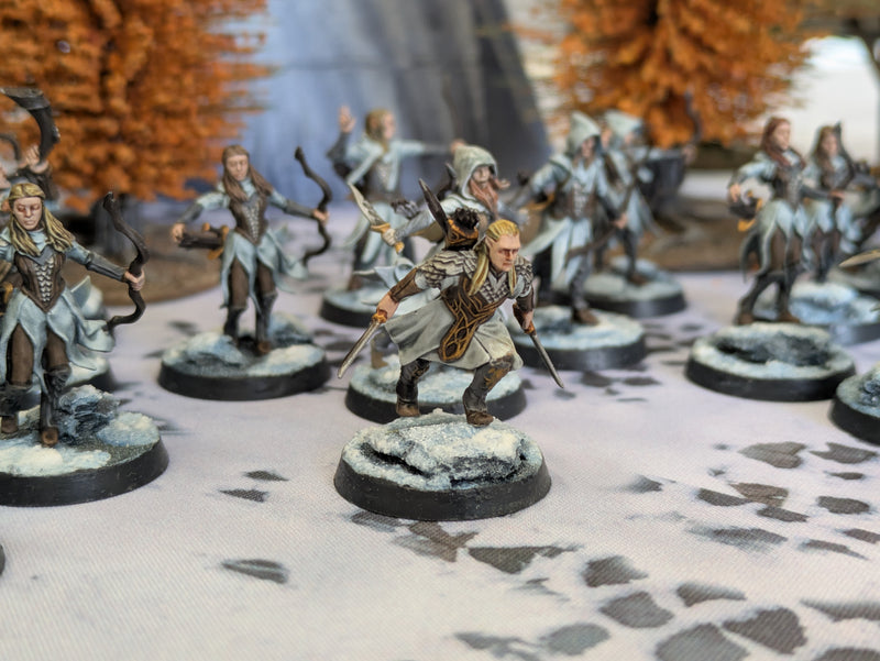 Warhammer Lord of the Rings: Rangers of Mirkwood with Legolas and Tauriel - Well Painted (AI051)