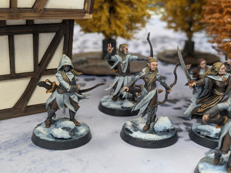 Warhammer Lord of the Rings: Rangers of Mirkwood with Legolas and Tauriel - Well Painted (AI051)