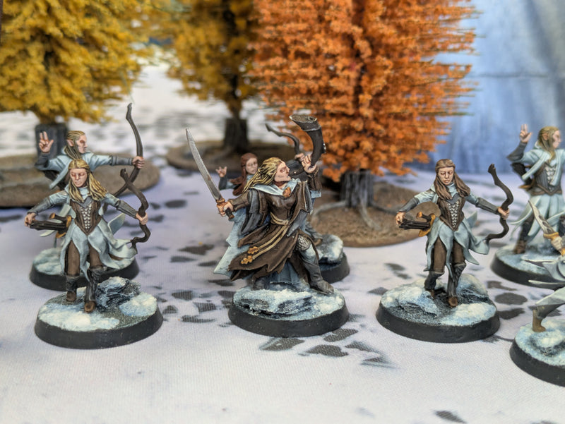 Warhammer Lord of the Rings: Rangers of Mirkwood with Legolas and Tauriel - Well Painted (AI051)