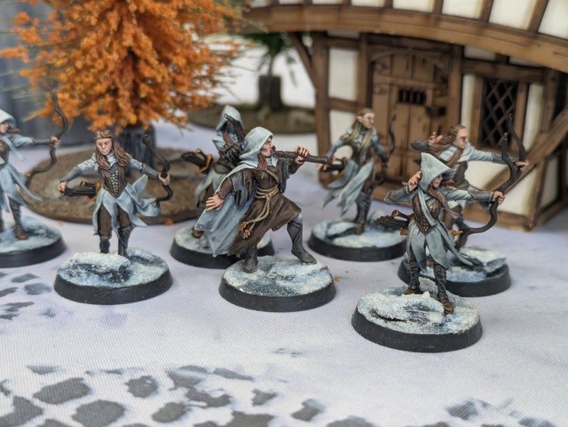 Warhammer Lord of the Rings: Rangers of Mirkwood with Legolas and Tauriel - Well Painted (AI051)
