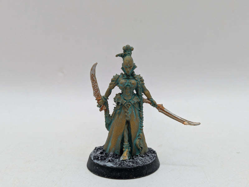 Warhammer 40k: Drukhari Dark Eldar Finecast Lhamaean Rare OOP (AD015)