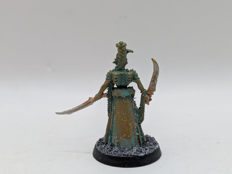 Warhammer 40k: Drukhari Dark Eldar Finecast Lhamaean Rare OOP (AD015)