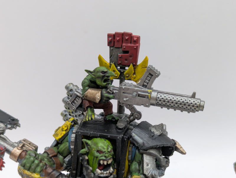Warhammer 40k: Ork Warboss and Warboss in Mega Armour (AA099)