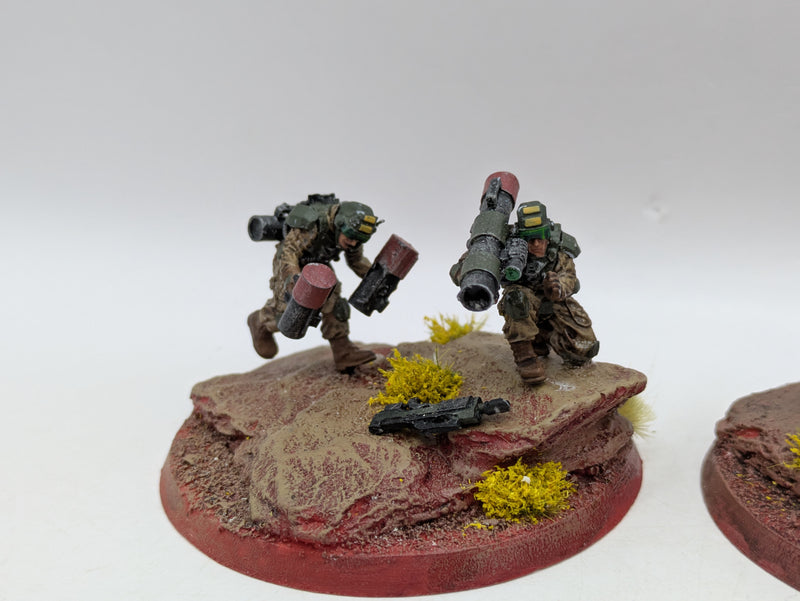 Warhammer 40k: Astra Militarum Forgeworld Elysian Missile Heavy Weapons Teams (AZ100)