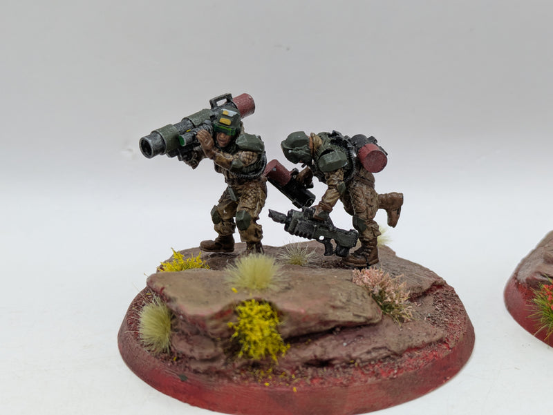 Warhammer 40k: Astra Militarum Forgeworld Elysian Missile Heavy Weapons Teams (AZ100)