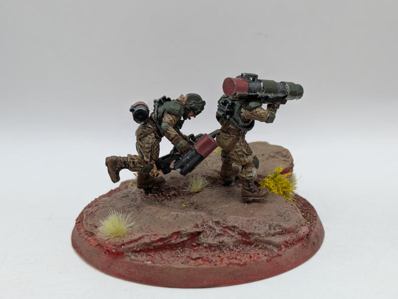 Warhammer 40k: Astra Militarum Forgeworld Elysian Missile Heavy Weapons Teams (AZ100)