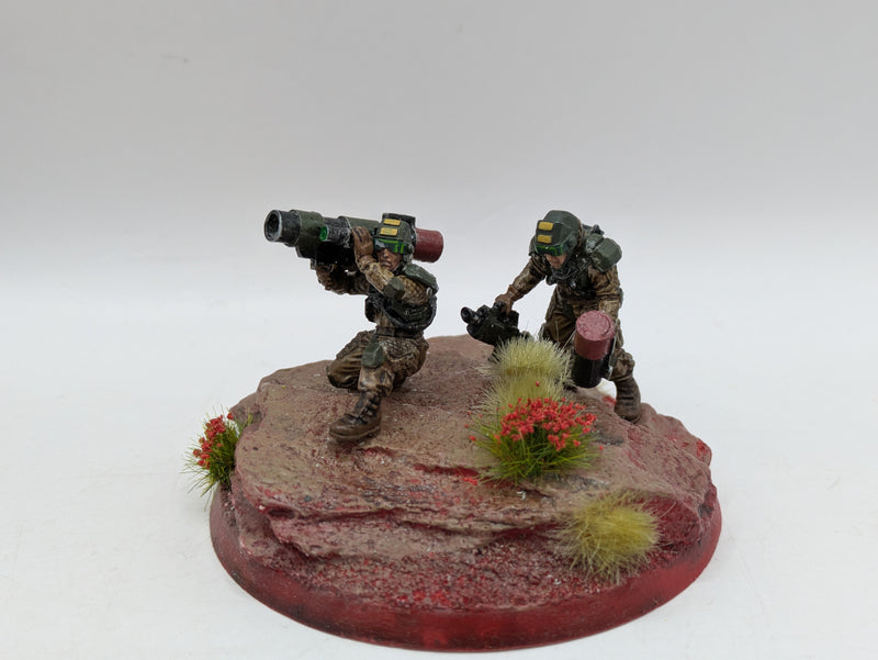 Warhammer 40k: Astra Militarum Forgeworld Elysian Missile Heavy Weapons Teams (AZ100)