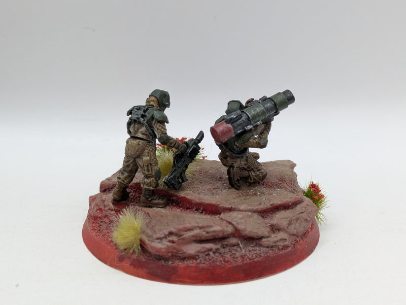 Warhammer 40k: Astra Militarum Forgeworld Elysian Missile Heavy Weapons Teams (AZ100)