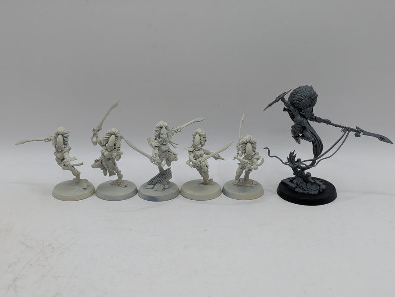 Warhammer 40k: Aeldari Eldar Howling Banshees and Jain Zar (AE024)