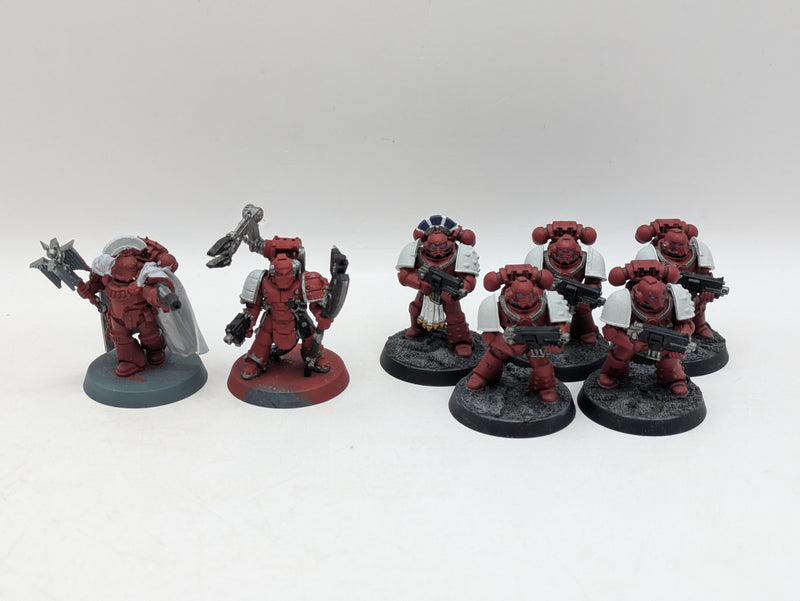 Warhammer Horus Heresy: Space Marine Tactical Marines, Chaplain and Techmarine (AF013)