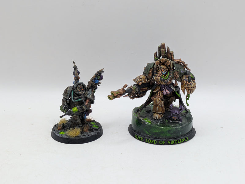 Warhammer 40k: Death Guard Biologus Putrifier and Lord of Virulence (AW084)