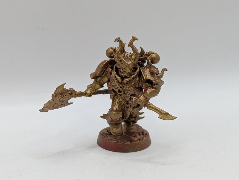 Warhammer 40k: Chaos Space Marines Exalted Champion and Kranon the Relentless (AI233)