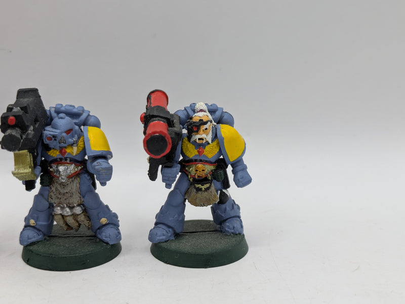 Warhammer 40k: Space Marines Space Wolves Metal Long Fangs (AI068)