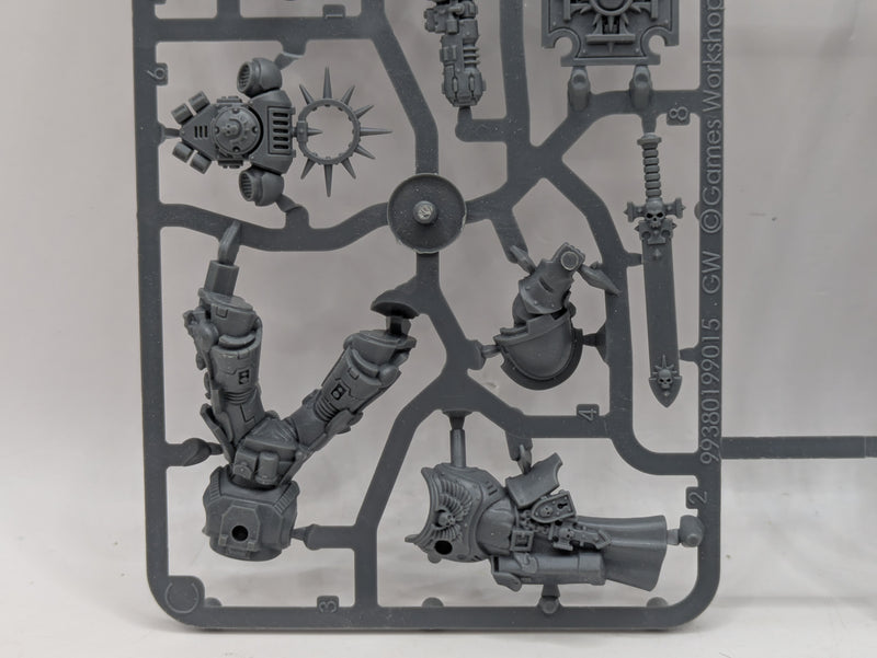 Warhammer 40k: Space Marines Bladeguard Lieutenant and Space Wolf Upgrades (BC140)