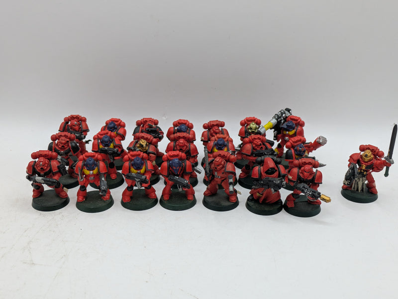 Warhammer 40k: Space Marines Metal and Plastic Tactical Marines (AI117)
