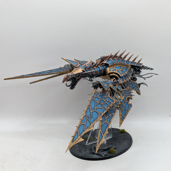 Figurine Warhammer 40k Heldrake – Chaos Space Marines Thousand Sons Peinte à La Main