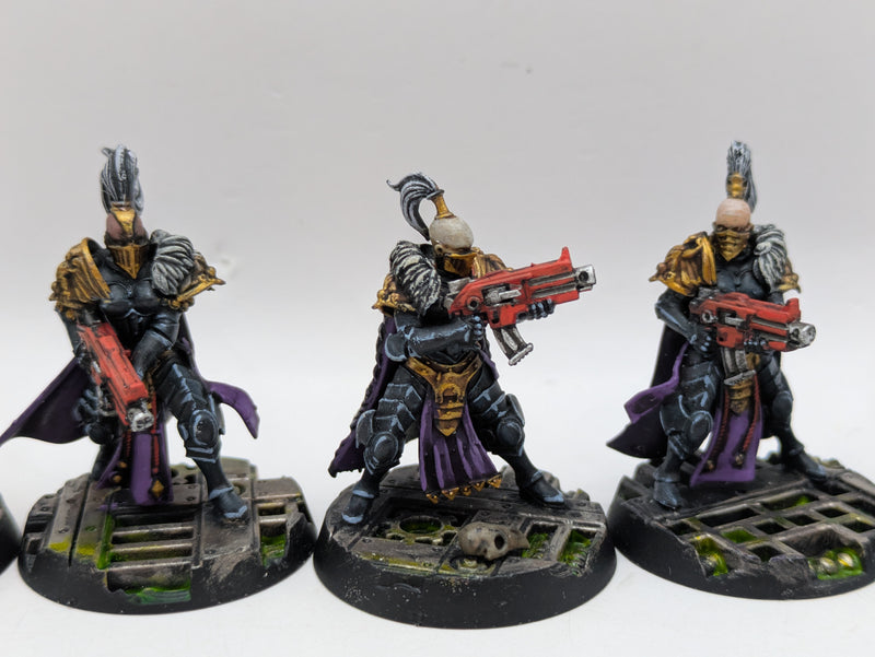 Warhammer 40k: Adpetus Custodes Sisters of Silence Prosecutor Squad - Well Painted (AW009)