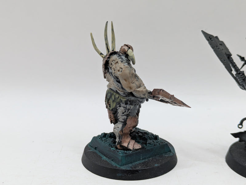 Warhammer Age of Sigmar: Maggotkin of Nurgle Gutrot Spume and Lord of Plagues (AZ074)