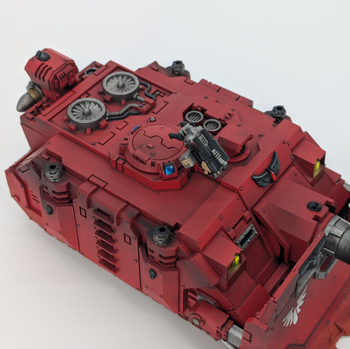 その他 Blood Angels - Vindicator (Painted) Warhammer 40k: Space Marines Blood Angels Vindicator - Pro