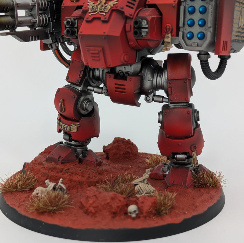 Warhammer 40k: Space Marines Blood Angels Ballistus Dreadnought - Pro Painted (AR028)