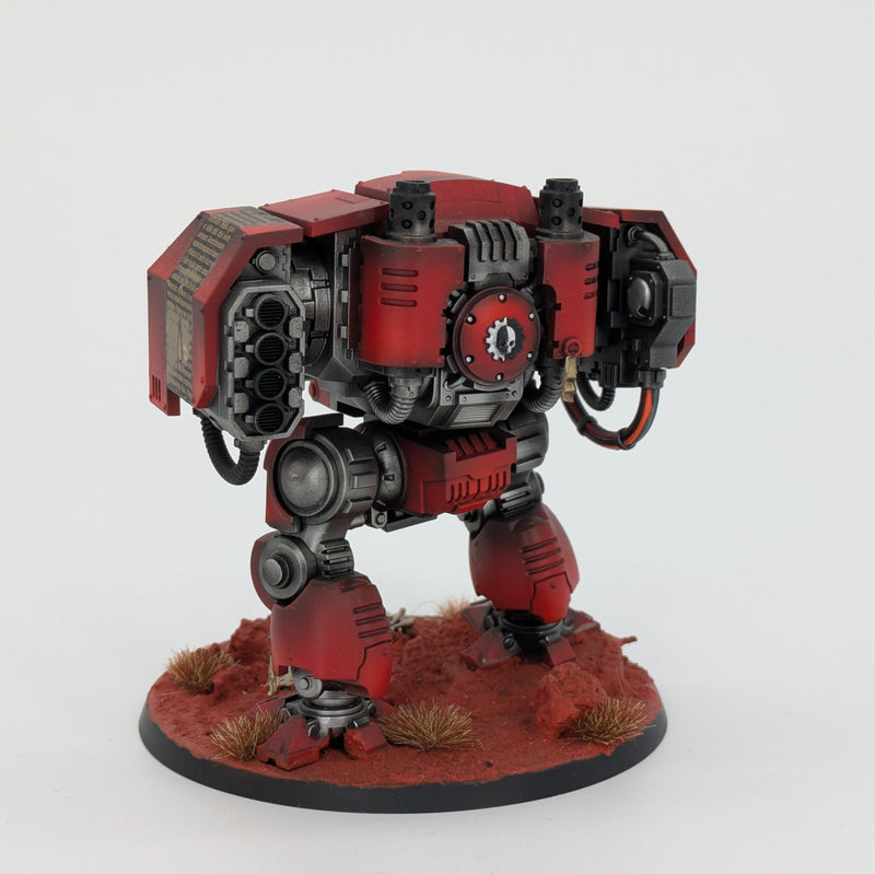 Warhammer 40k: Space Marines Blood Angels Ballistus Dreadnought - Pro Painted (AR028)