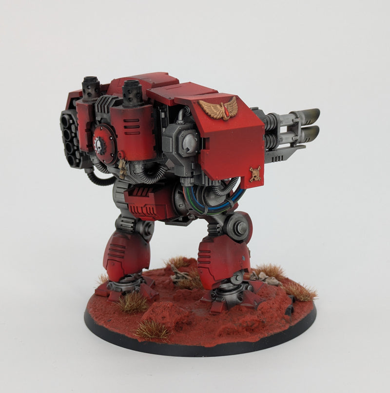 Warhammer 40k: Space Marines Blood Angels Ballistus Dreadnought - Pro Painted (AR028)
