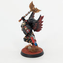 Warhammer 40k: Space Marines Blood Angels Chaplain with Jump Pack - Pro Painted (AA033)