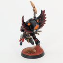 Warhammer 40k: Space Marines Blood Angels Chaplain with Jump Pack - Pro Painted (AA033)