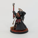 Warhammer 40k: Space Marines Blood Angels Chaplain - Pro Painted (AW123)