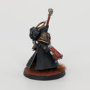 Warhammer 40k: Space Marines Blood Angels Chaplain - Pro Painted (AW123)