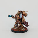 Warhammer 40k: Space Marines Blood Angels Captain - Pro Painted (AJ123)