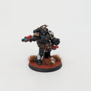 Warhammer 40k: Space Marines Blood Angels Captain - Pro Painted (BC094)