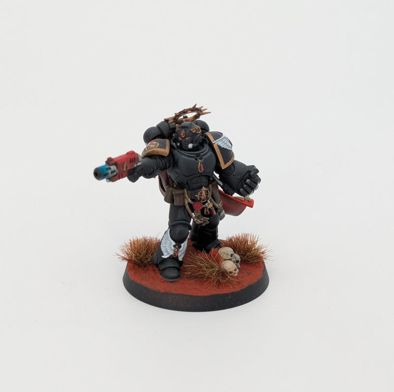 Warhammer 40k: Space Marines Blood Angels Captain - Pro Painted (BC094)